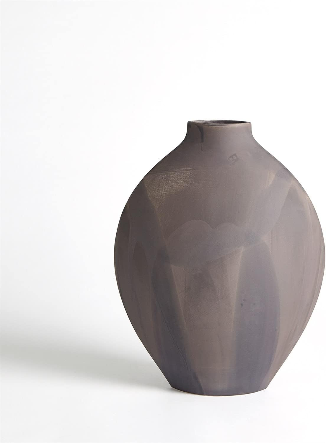 ~Helios Vase-Washed Grey-Sm