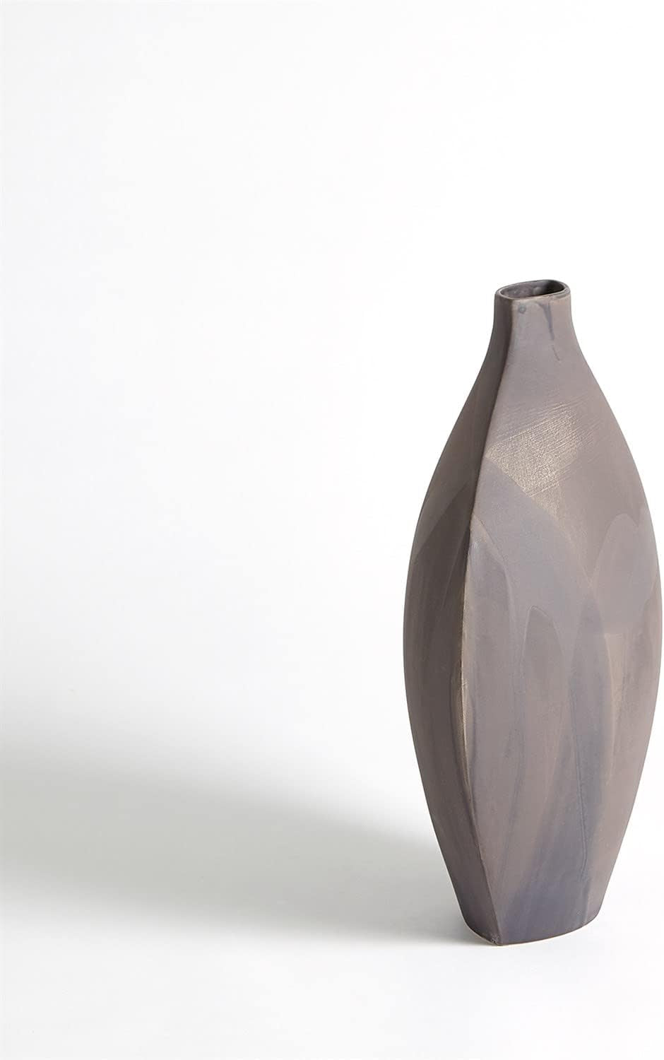 ~Helios Vase-Washed Grey-Sm