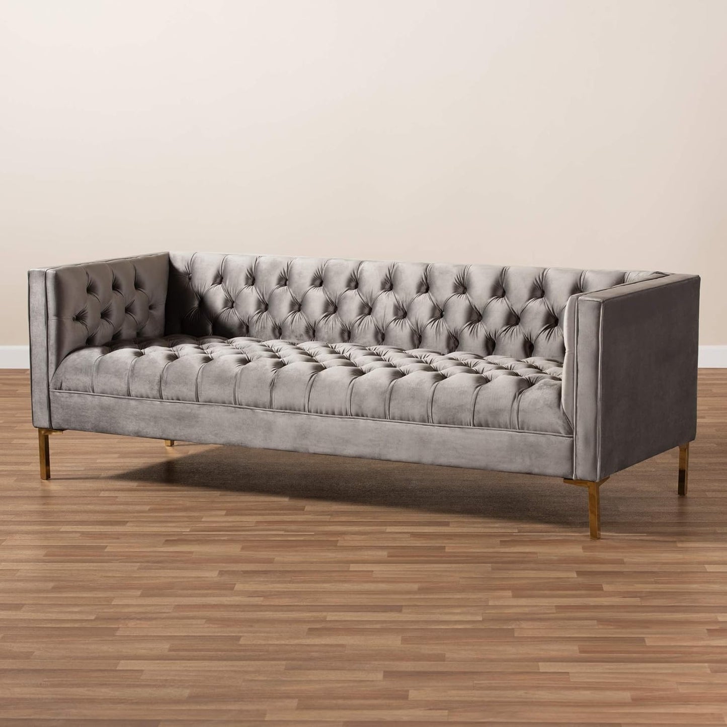 Sofas, Gray/Gold