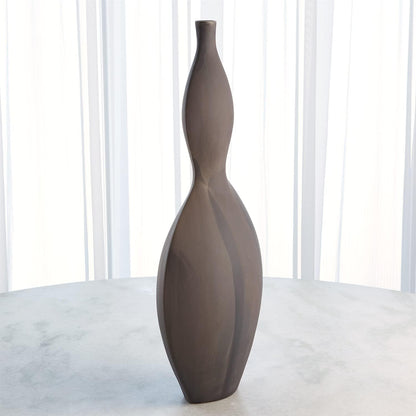 ~Helios Vase-Washed Grey-Sm